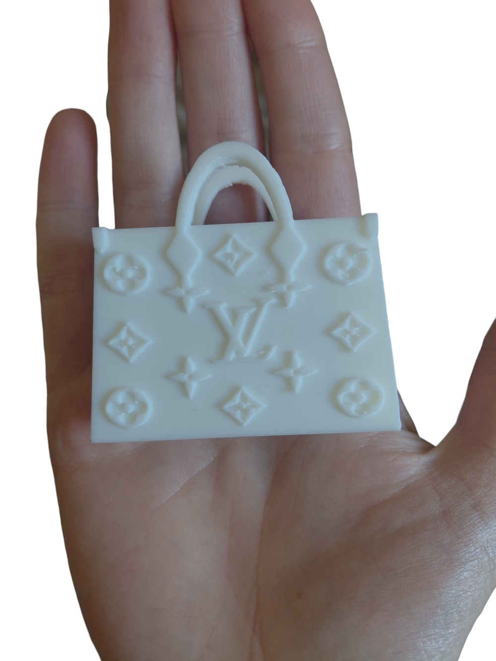 3D Printed Monogram Mini Tote - Picture 2 of 3